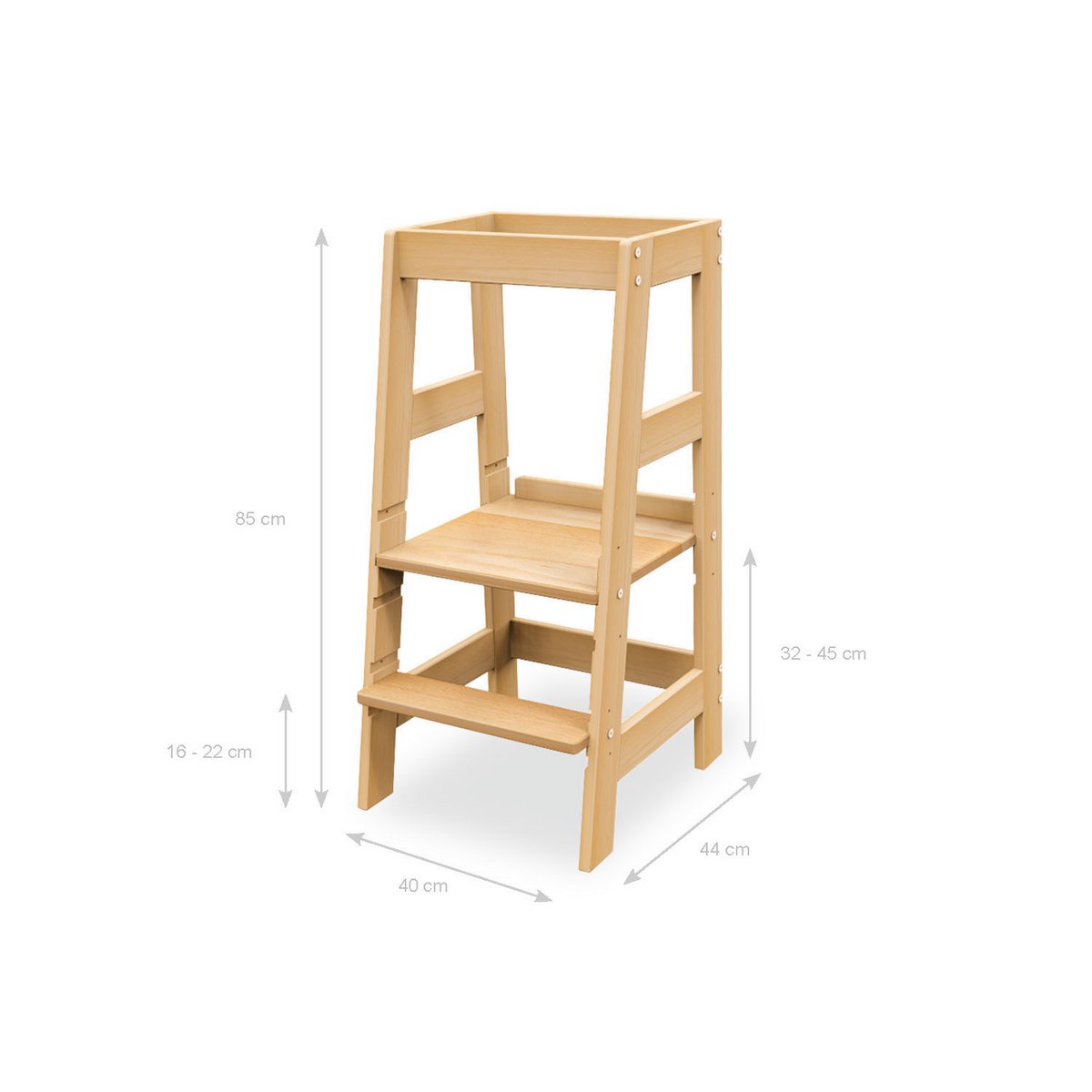 Leertoren 'Fino', onbehandeld - Smart Simple