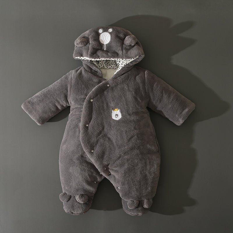 Baby Herfst Romper – Warm Éénstukje voor Buiten