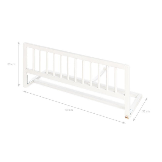 Bedbeschermer 'Classic', wit gelakt - Smart Simple