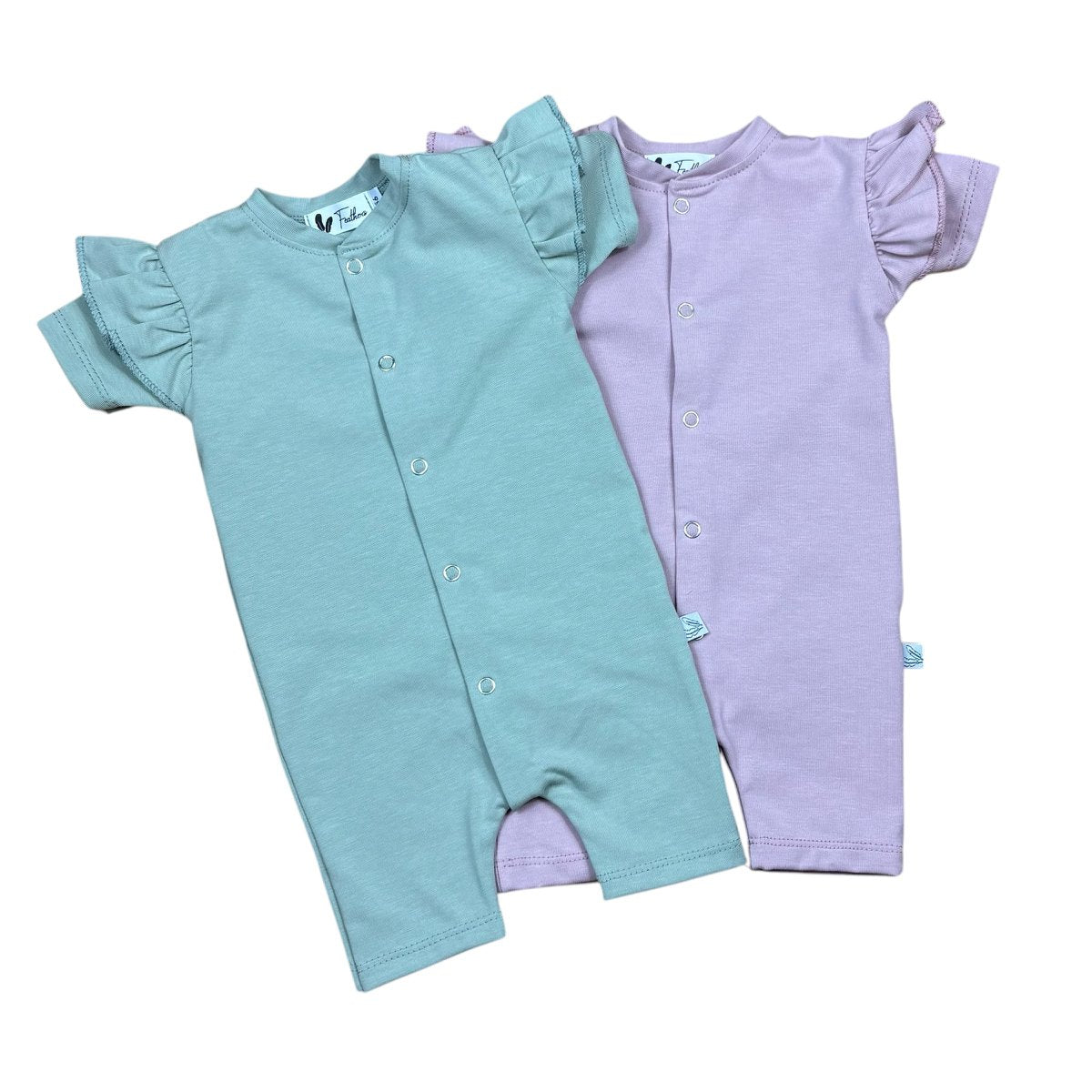 Boxpakje zomer ruffle jersey old pink - Smart Simple