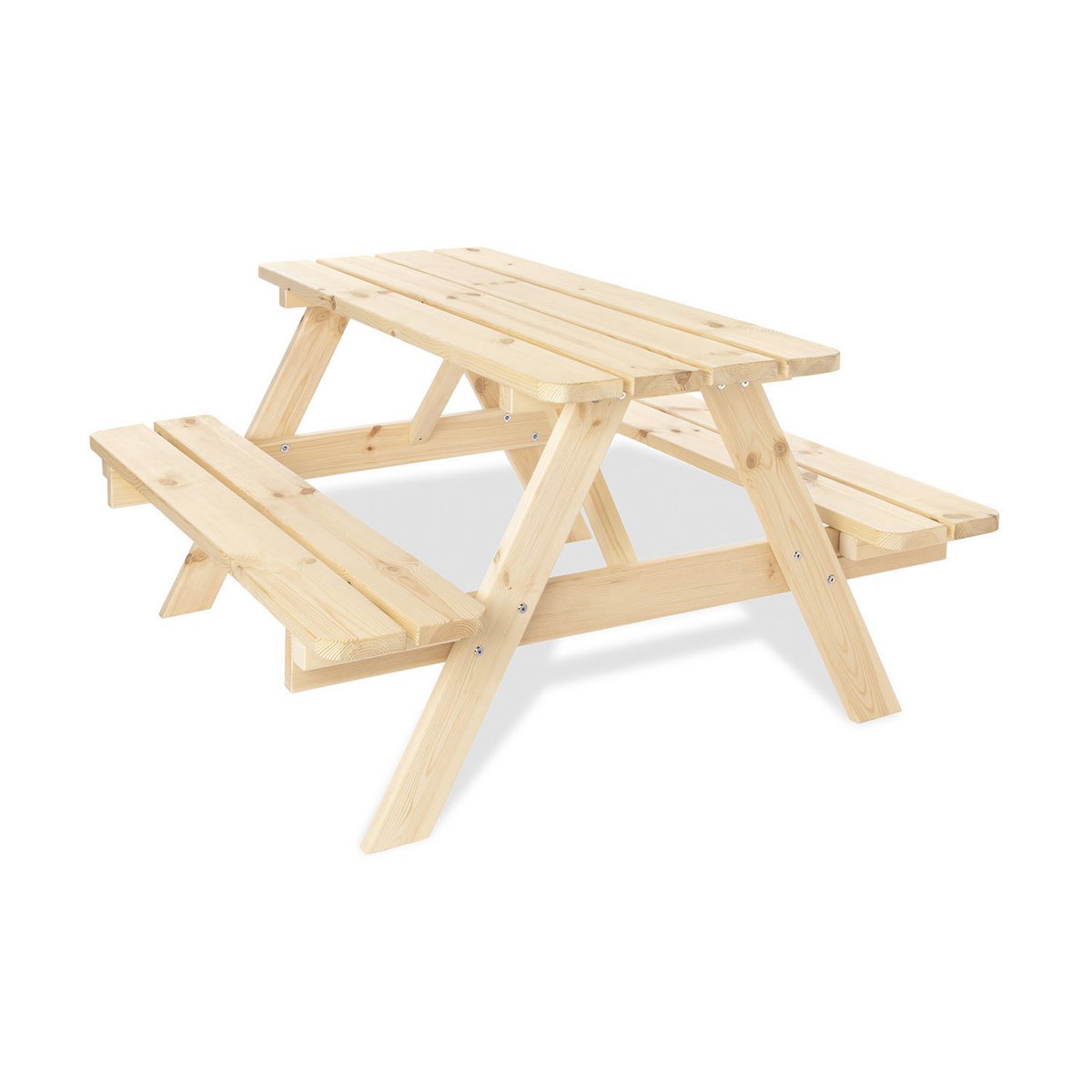 Kinderpicknickbank 'Nicki für 4 Maxi' naturel - Smart Simple