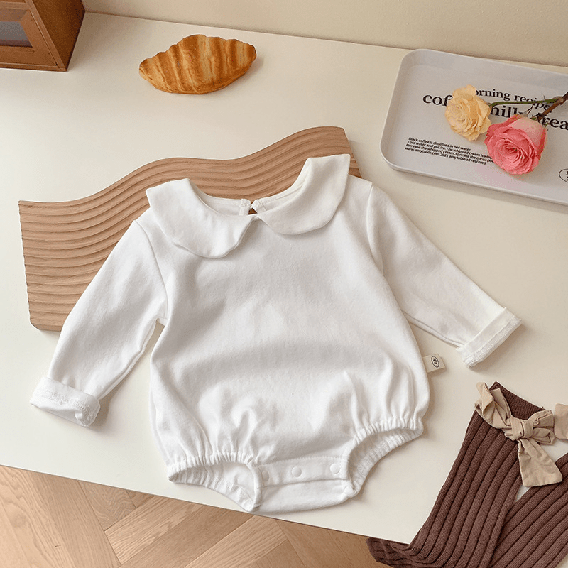 Annie & Charles® Babybody katoen met lange mouwen – Naomi collectie