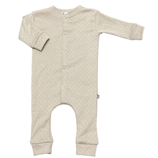 Boxpakje pointelle dark beige - Smart Simple
