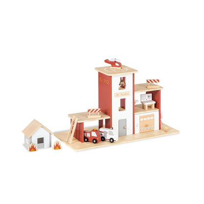 Brandweerkazerne 'Ben' incl. accessoires - Smart Simple