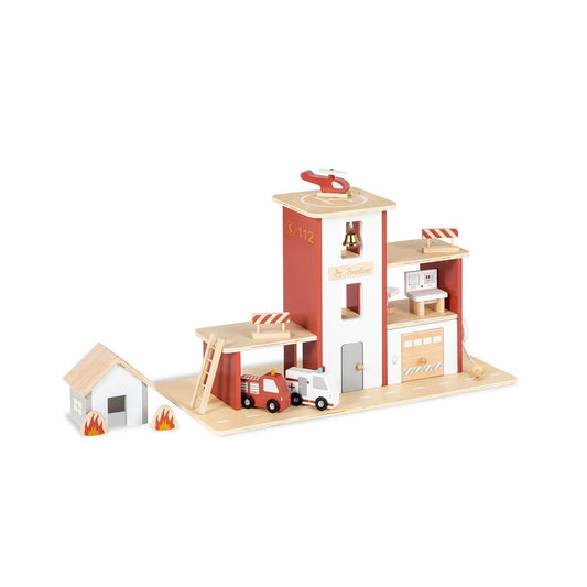 Brandweerkazerne 'Ben' incl. accessoires - Smart Simple