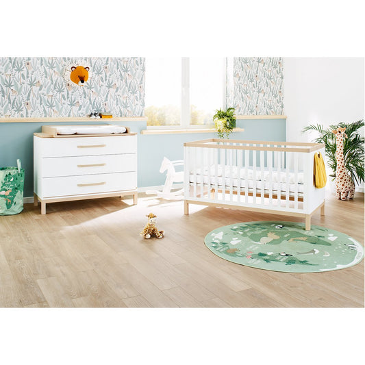 Startset 'Light' breed 2 delen: ledikant, brede commode - Smart Simple