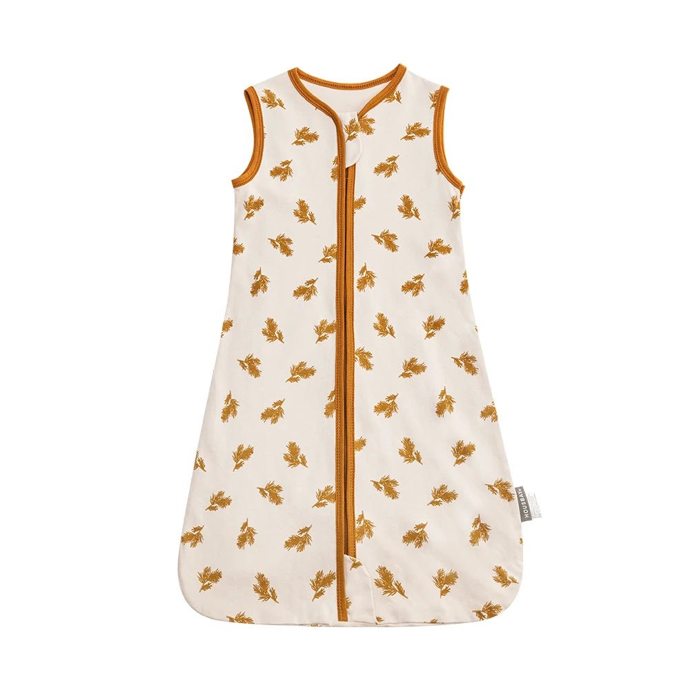 Baby Sleeping Bag 3 - 24Months Summer Thin Sleep Sack Sleeveless Cartoon Animal Print Kids Sleepwear Anti - Kick Blanket 100% Cotton - Smart Simple
