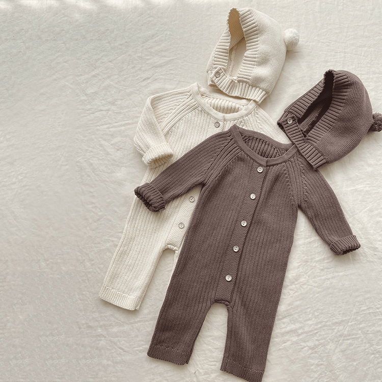 Annie & Charles® gebreid pak met muts - Smart Simple