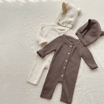 Annie & Charles® gebreid pak met muts - Smart Simple