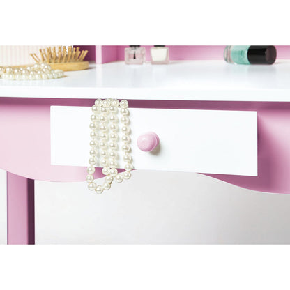 Kinderkaptafel 'Jasmin', incl. stoel - Smart Simple
