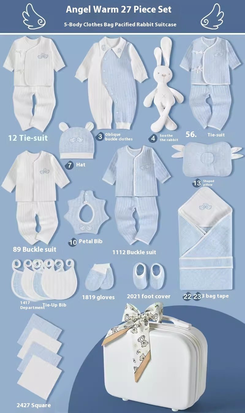 Premium Newborn Cadeauset – Babykleding in Luxe Geschenkdoos - Smart Simple