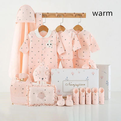 Babykleding Cadeauset – 100% Katoen, Voor Pasgeborenen (16 t/m 24 - delig) - Smart Simple