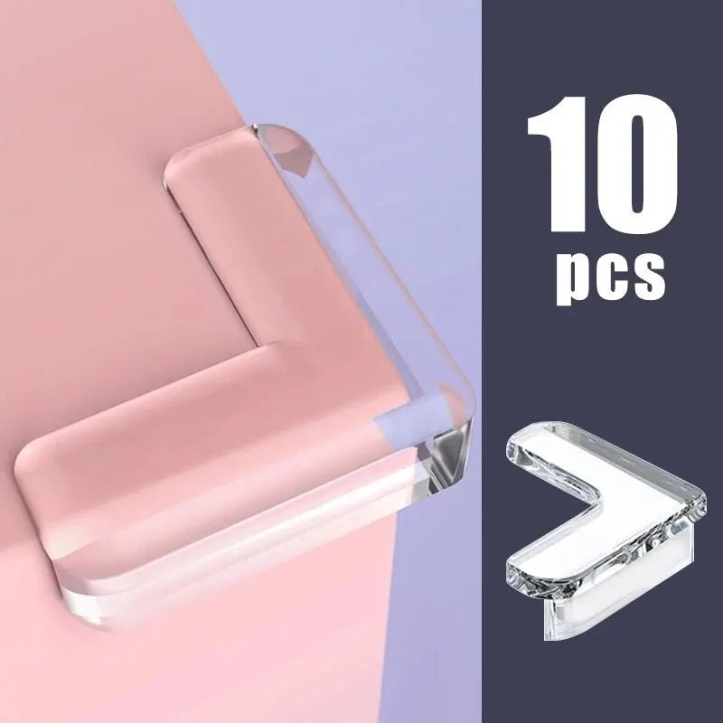 10PCS/4PCS Clear Anti - collision Coffee Table Furniture Corner Protectors Children's Soft Corner Sheathing Living Room Decor - Smart Simple