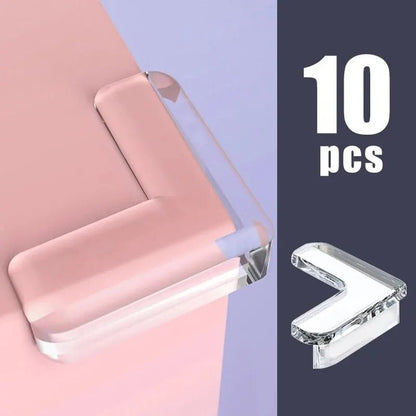 10PCS/4PCS Clear Anti - collision Coffee Table Furniture Corner Protectors Children's Soft Corner Sheathing Living Room Decor - Smart Simple