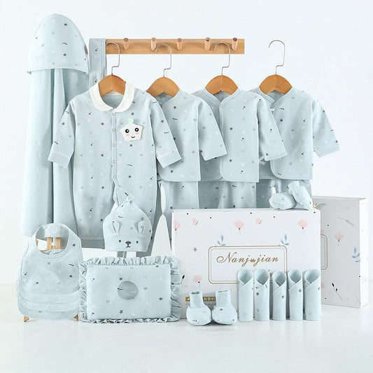 Babykleding Cadeauset – 100% Katoen, Voor Pasgeborenen (16 t/m 24 - delig) - Smart Simple