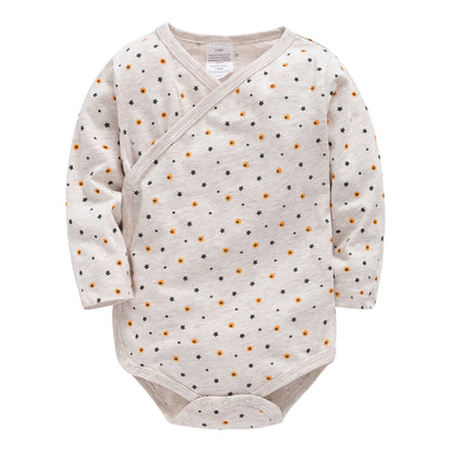 Katoenen Baby Romper met Drukknoopsluiting – Comfortabele Jumpsuit