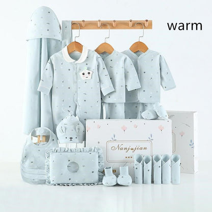 Babykleding Cadeauset – 100% Katoen, Voor Pasgeborenen (16 t/m 24 - delig) - Smart Simple