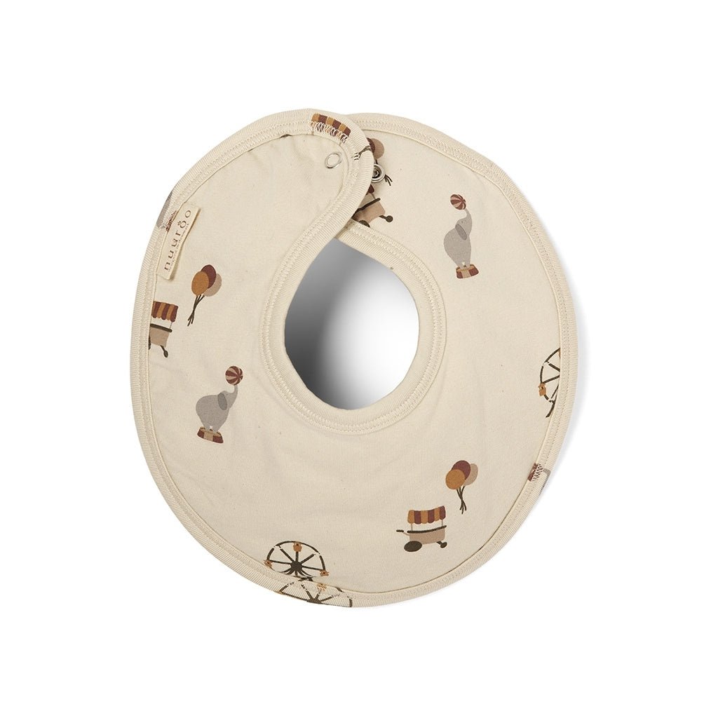 Ata slabbetje - Creme - Circus - Smart Simple