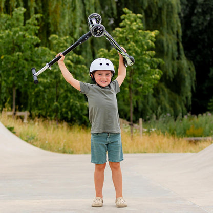 BOLDCUBE Kinderstep met 3 wielen  - Swift Green - voor jongens & meisjes van 5 - 10  jaar