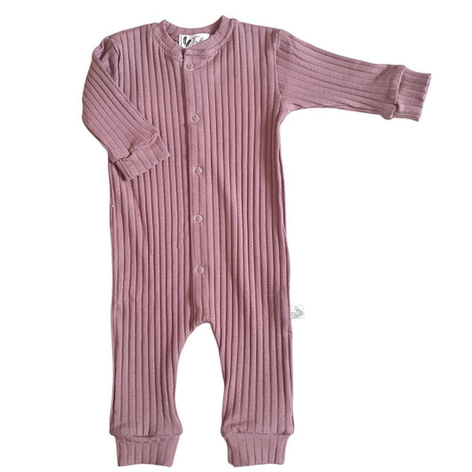 Boxpakje Wde rib jersey Mauve - Smart Simple