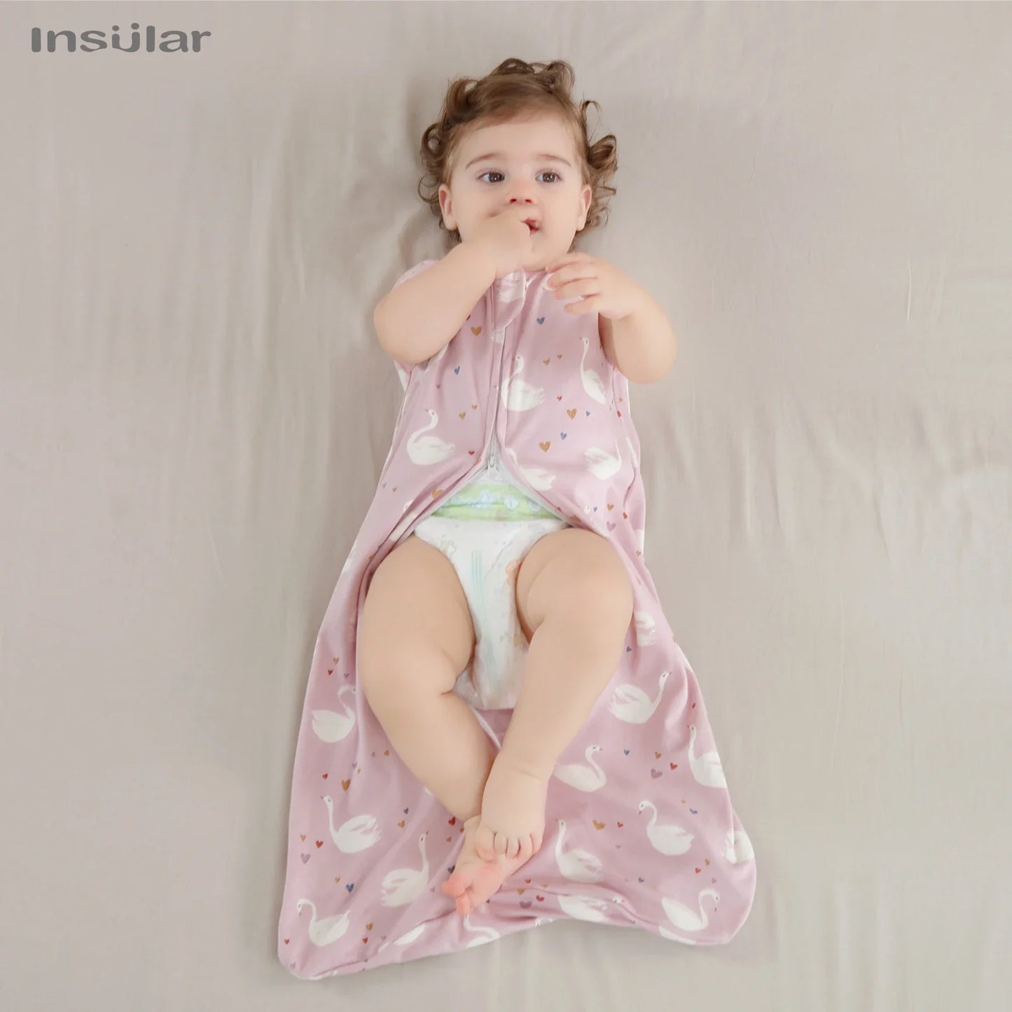 Sleeveless Vest Baby Sleeping Bag Cotton Thin Breathable Pajamas Anti - Kicking Cocoon for Newborn Envelope Sleep Sack Bedding - Smart Simple