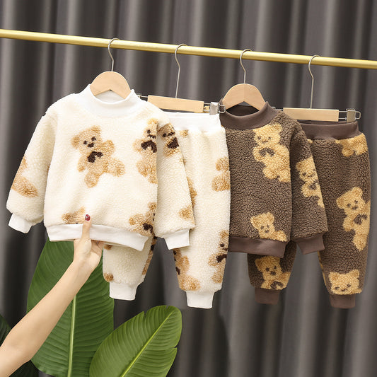 Baby Jongensset – Westerse Herfst/Winter Trainingspak (2-delig)