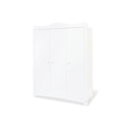 Kwekerij 'Florentina' breed groot 3 delen: ledikant, brede commode, grote kledingkast - Smart Simple