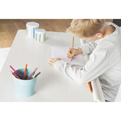 Kinderbureau 'Lena', wit geglazuurd - Smart Simple