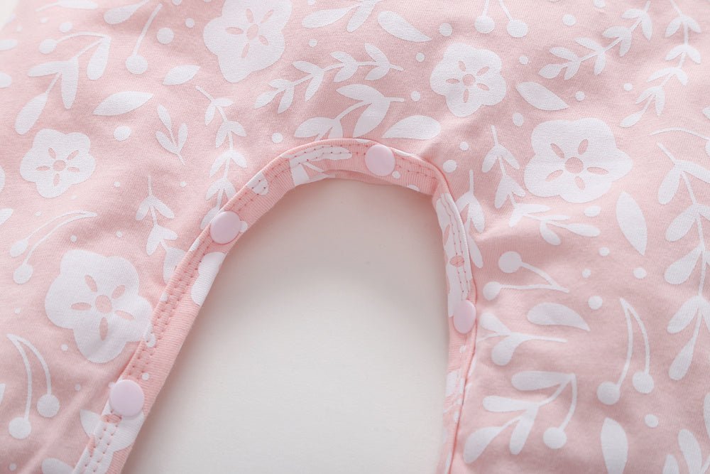 Roze Droom Romper – Comfortabele babypyjama met lange mouwen