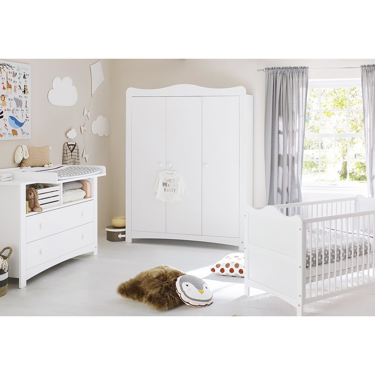 Kledingkast 'Florentina' groot - Smart Simple