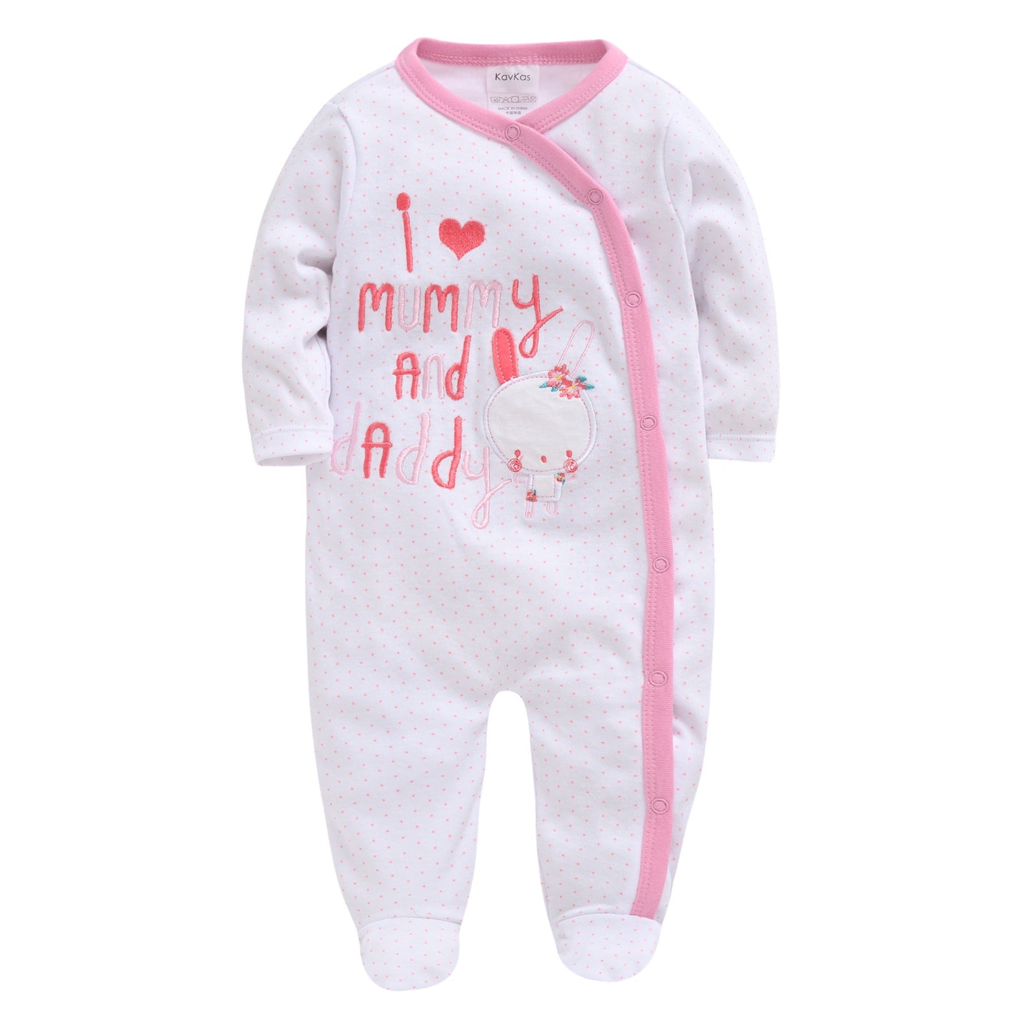 Lieve droompakje – comfortabel baby slaap- en speelpakje