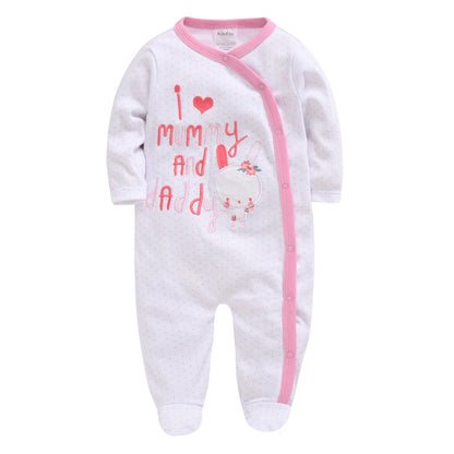 Lieve droompakje – comfortabel baby slaap- en speelpakje