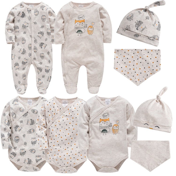 Katoenen Baby Romper met Drukknoopsluiting – Comfortabele Jumpsuit