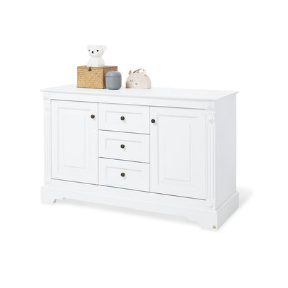 Kwekerij 'Emilia' extra breed 3 delen: ledikant, extra brede commode, 2 - deurs kledingkast - Smart Simple