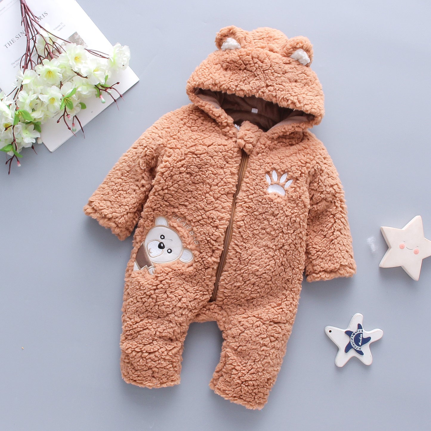 Katoenen Baby Romper – Winter - Smart Simple