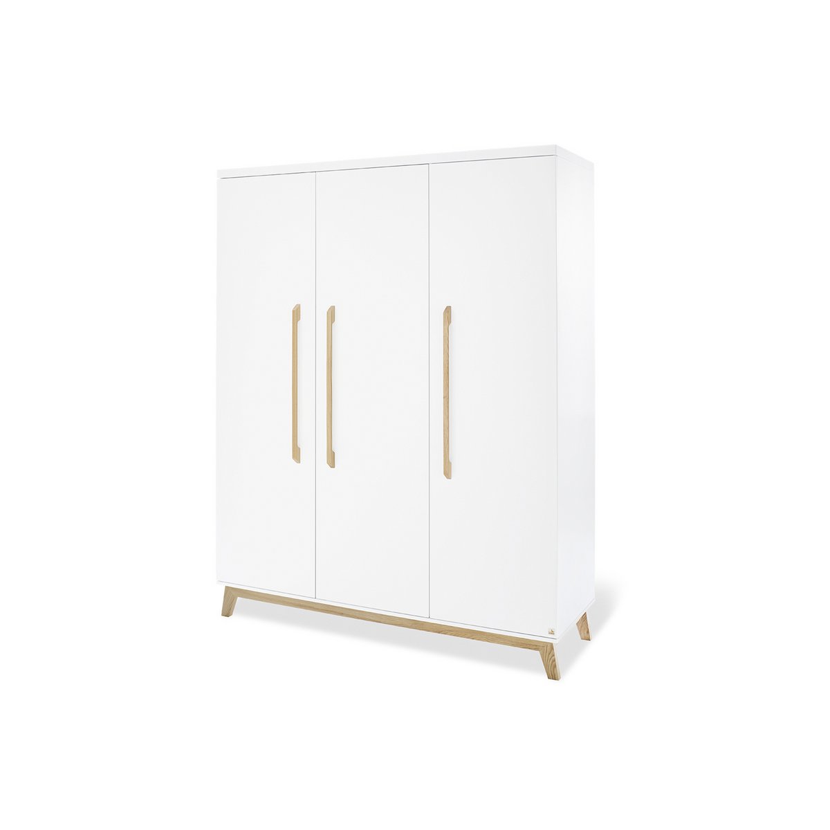 Kwekerij 'Riva' breed groot 3 delen: ledikant, brede commode, grote kledingkast - Smart Simple