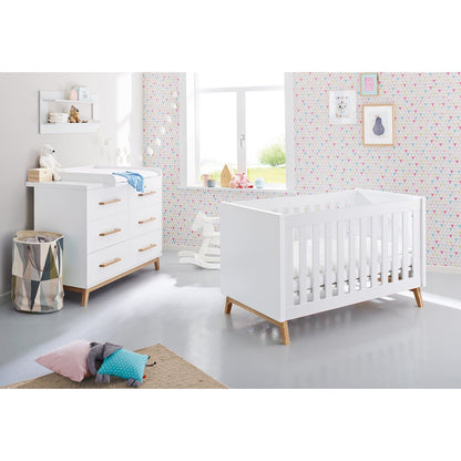 Startset 'Riva' extra breed 2 delen: ledikant, extra brede commode - Smart Simple
