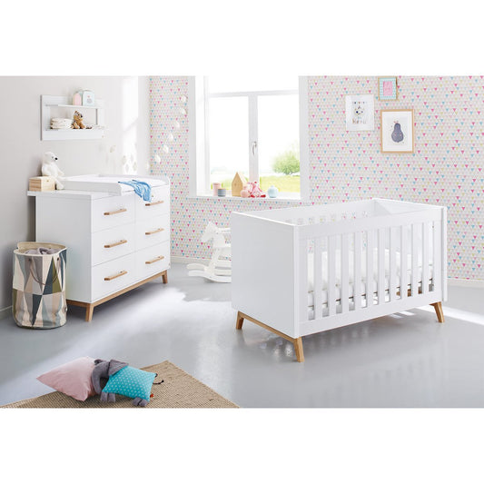 Startset 'Riva' extra breed 2 delen: ledikant, extra brede commode - Smart Simple