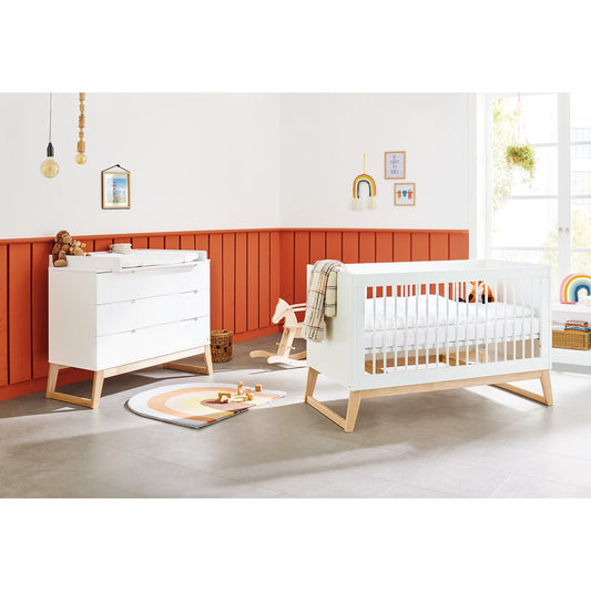 Startset 'Brug' breed 2 delen: ledikant, brede commode - Smart Simple