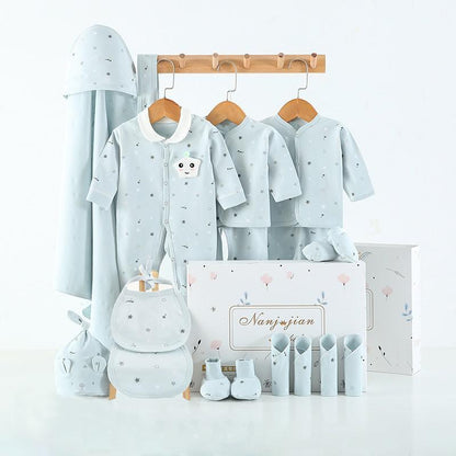 Babykleding Cadeauset – 100% Katoen, Voor Pasgeborenen (16 t/m 24 - delig) - Smart Simple