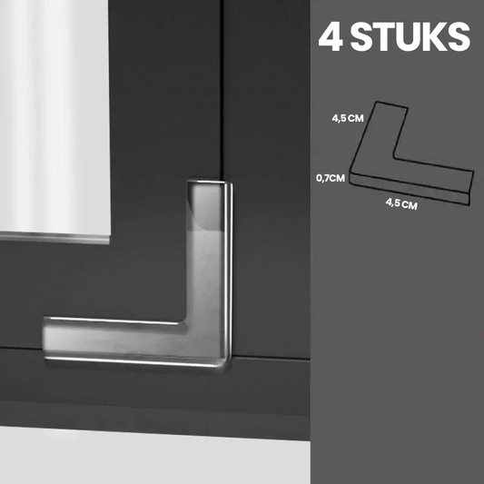 Hoekbeschermers Meubels – 10 Stuks Transparant Veiligheid voor Kinderen - Smart Simple