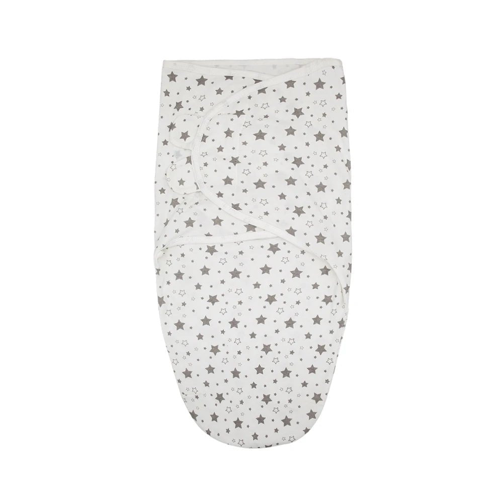 Sleeping Bag For Babies Newborn Cocoon 0 - 4 Months Baby Swaddle Wrap 100% Cotton Soft Single Layer Thin Sleepsack Boys Girls - Smart Simple