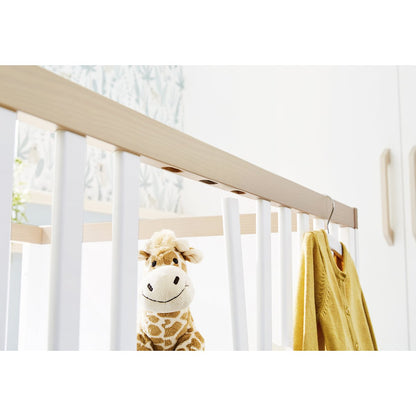 Kwekerij 'Light' breed groot 3 delen: ledikant, brede commode, grote kledingkast - Smart Simple