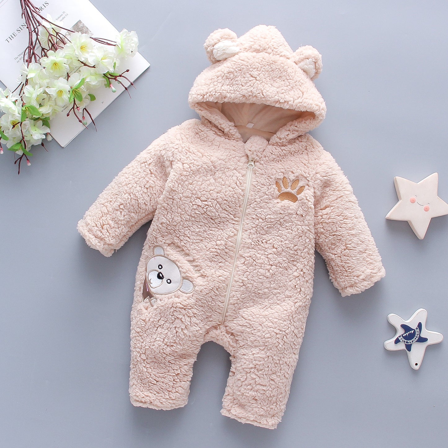Katoenen Baby Romper – Winter - Smart Simple