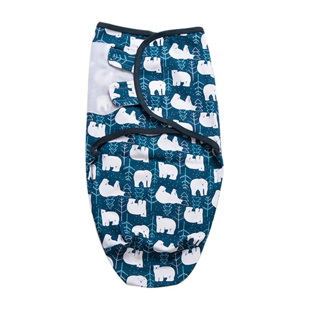 INSULAR New Summer Thick Swaddle 100% Cotton Newborn Infant Bags Wrapping Baby Sleep Sack Diaper Cocoon For Newborns Bags 1pc - Smart Simple