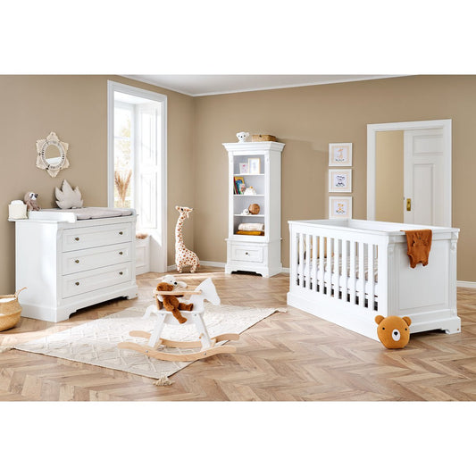 Startset 'Emilia' breed 2 delen: ledikant, brede commode - Smart Simple