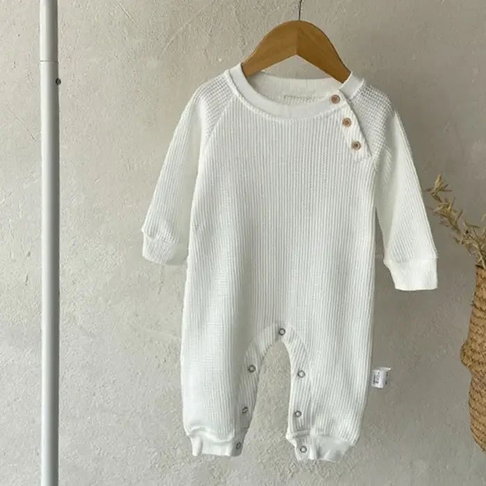 Annie & Charles® - Baby jumpsuit wafelpiqué katoen