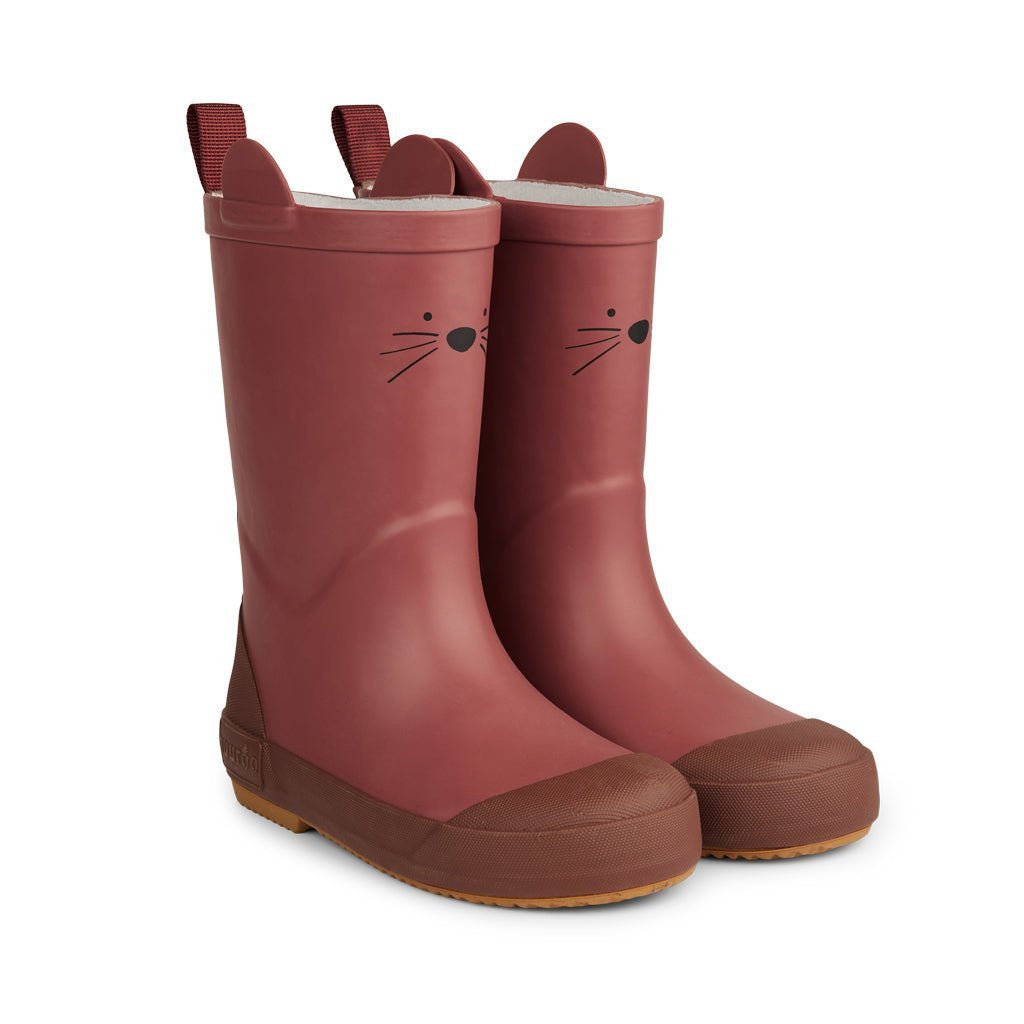 Anton animal rubberboots - Mahogany - Smart Simple