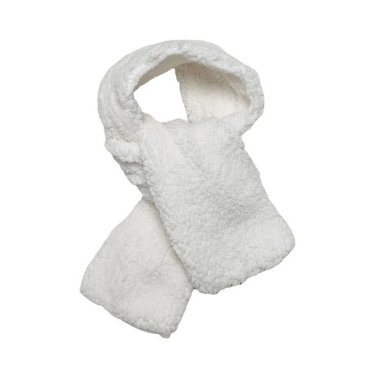 Sjaal teddy ecru Copy - Smart Simple