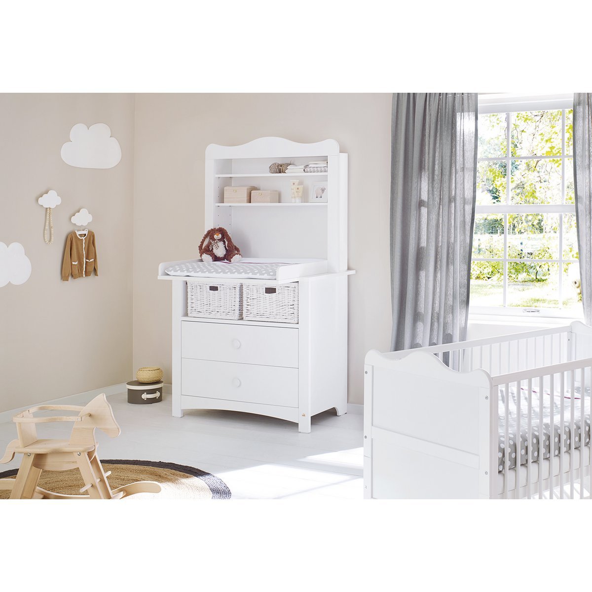 Commode 'Florentina' breed, incl. commode brede kast - Smart Simple